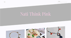 Desktop Screenshot of natithinkpink.com