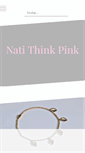 Mobile Screenshot of natithinkpink.com